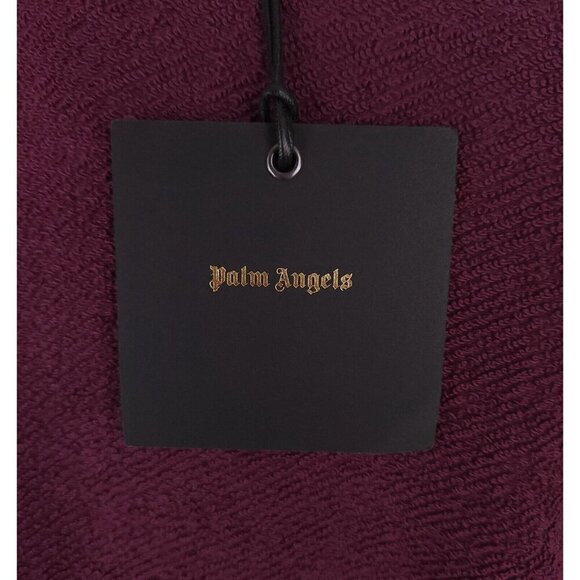 Palm Angels Teddy Bear Print Sweatshirt L Mens Plum - Picture 9 of 16